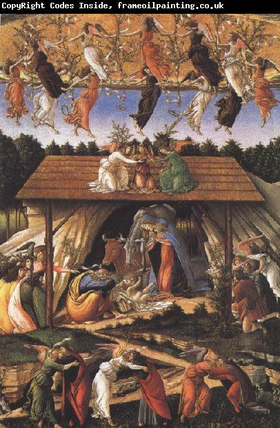 Sandro Botticelli Details of Mystic Nativity (mk36)